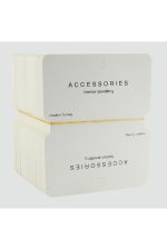 Lüks Kolye Kartı-Beyaz - Görsel 3