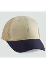 Fileli Kasketli Şapka-Kahverengi - Görsel 2