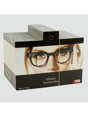 Gözlük Kartı Zincir Büyük-Siyah