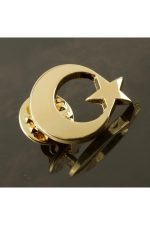 Ay Yıldız Yaka Rozet-Sarı - Görsel 3