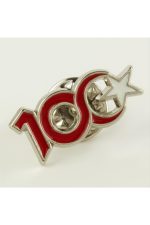 Cumhuriyetin 100. Yılına Özel Yaka Rozet-Gümüş Rengi - Görsel 4