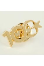 Cumhuriyetin 100. Yılına Özel Yaka Rozet-Sarı - Görsel 4