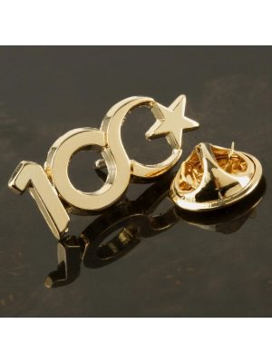 Cumhuriyetin 100. Yılına Özel Yaka Rozet-Sarı