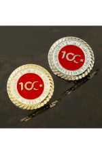 Cumhuriyetin 100. Yılına Özel Yaka Rozet-Sarı