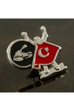 Ay Yıldız Yaka Rozet-Gümüş Rengi - Görsel 3