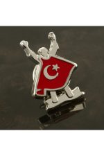 Ay Yıldız Yaka Rozet-Gümüş Rengi - Görsel 3