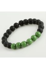 Akik - Mat Onix Doğaltaş Bileklik-Yeşil - Görsel 2