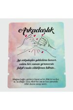 2li Arkadaşlık Bileklik Kartı-Mavi