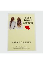 3lü Arkadaşlık Bileklik Kartı-Sarı - Görsel 2