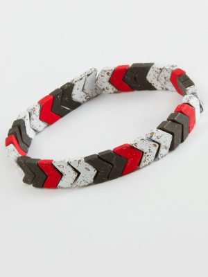 Taraftar Çavuş Hematit Doğaltaş Bileklik-Renkli