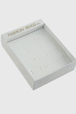 12li Süngerli Yüzük Kutusu-Beyaz - Görsel 4