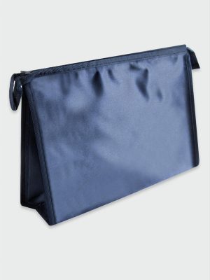 Lacivert Renkli Makyaj Çantası-Lacivert