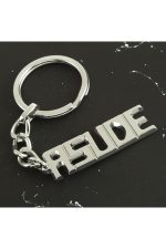 Asude İsimli Anahtarlık-Gümüş Rengi