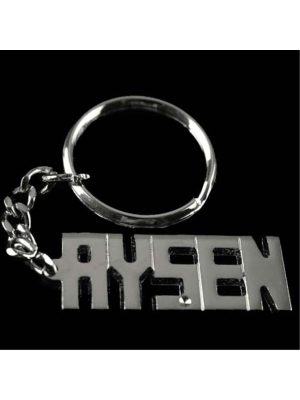 Ayşen İsimli Anahtarlık-Gümüş Rengi