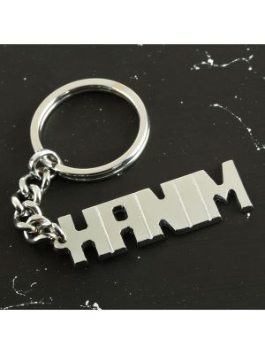 Hanım İsimli Anahtarlık-