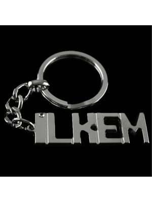 İlkem İsimli Anahtarlık-