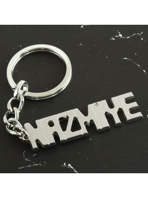 Nazmiye İsimli Anahtarlık-