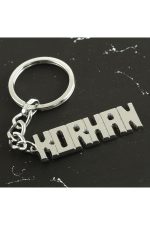 Korhan İsimli Anahtarlık-