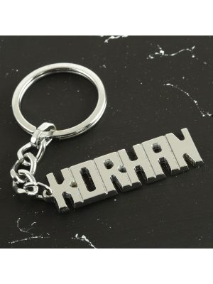 Korhan İsimli Anahtarlık-