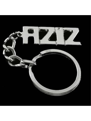 Aziz İsimli Anahtarlık-
