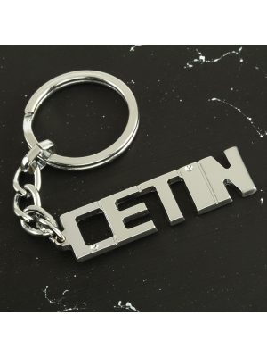 Çetin İsimli Anahtarlık-