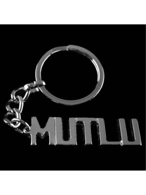 Mutlu İsimli Anahtarlık-