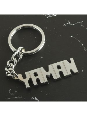 Yaman İsimli Anahtarlık-