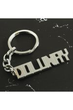 Dolunay İsimli Anahtarlık-Gümüş Rengi