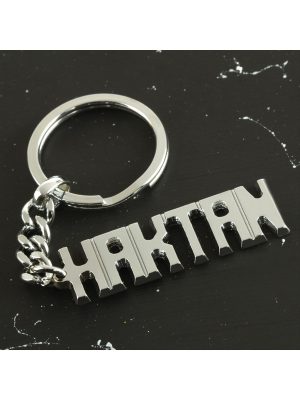 Haktan İsimli Anahtarlık-