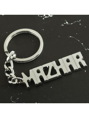 Mazhar İsimli Anahtarlık-