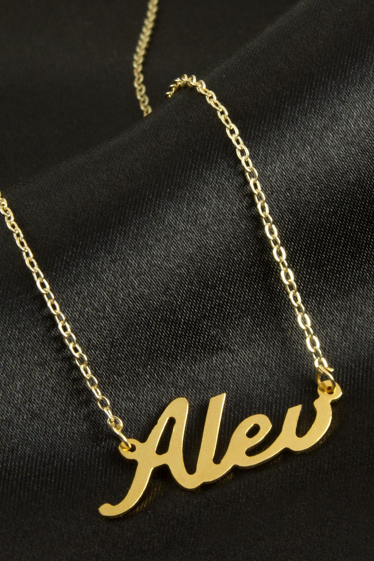 1201958_Alev-isimli-kolye-Kisiye-Ozel-f580.jpg Alev isimli kolye -Sarı - Görsel 1