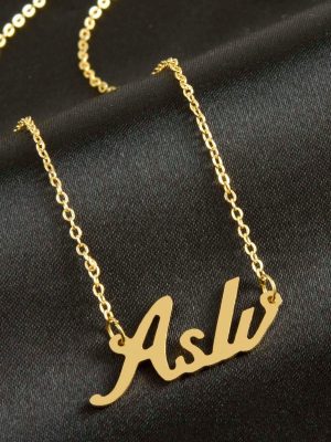 Aslı isimli kolye -Sarı