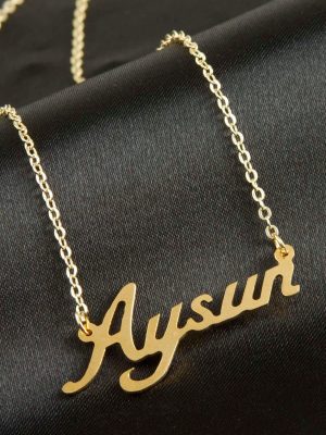 Aysun isimli kolye -Sarı