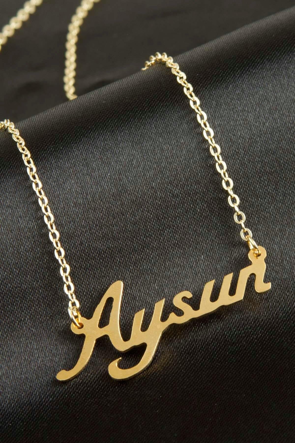 1201975_Aysun-isimli-kolye-Kisiye-Ozel-0a5e.jpg Aysun isimli kolye -Sarı - Görsel 1