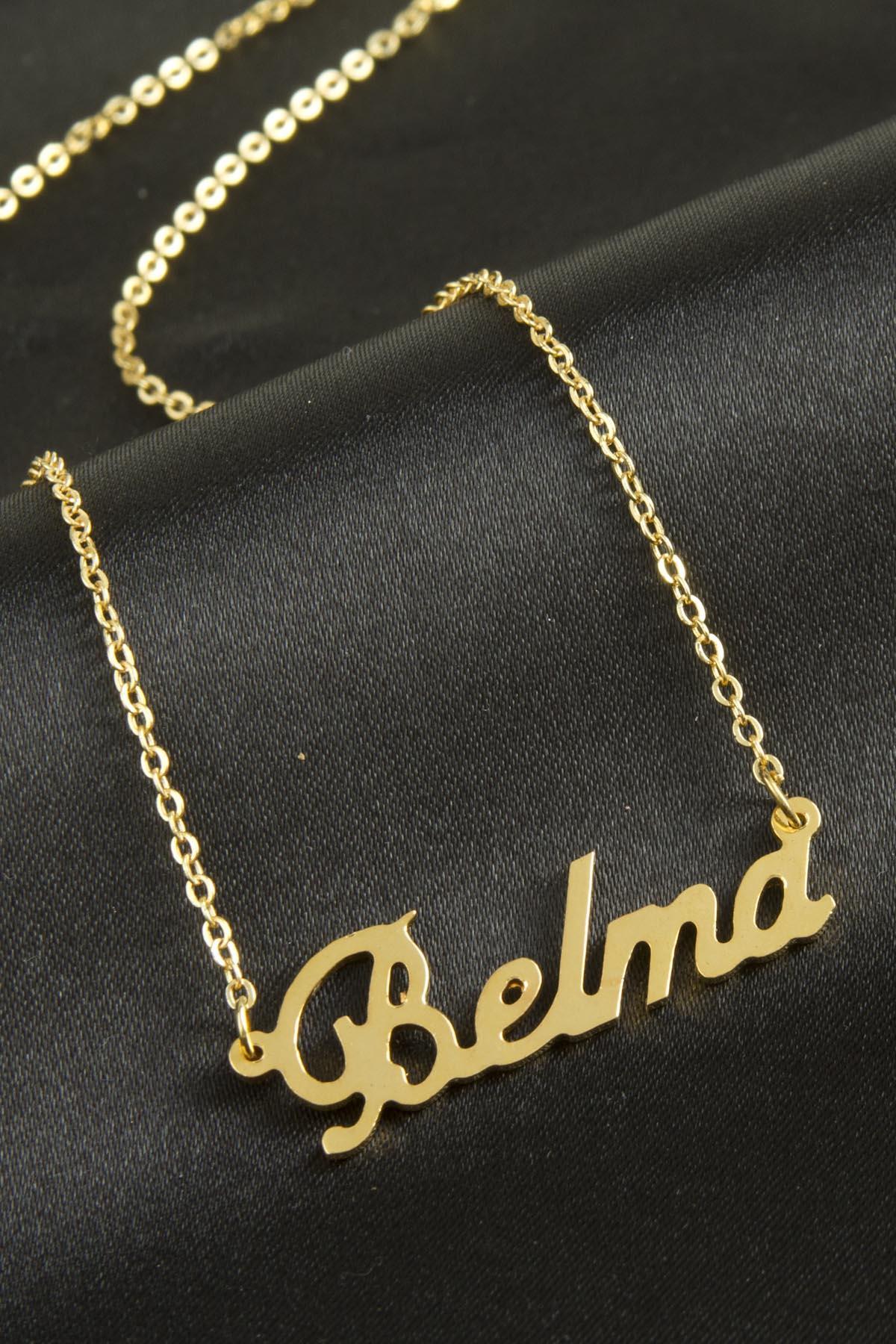 1201988_Belma-isimli-kolye-Kisiye-Ozel-b87c.jpg Belma isimli kolye -Sarı - Görsel 1