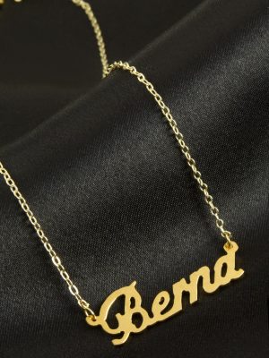 Berna isimli kolye -Sarı