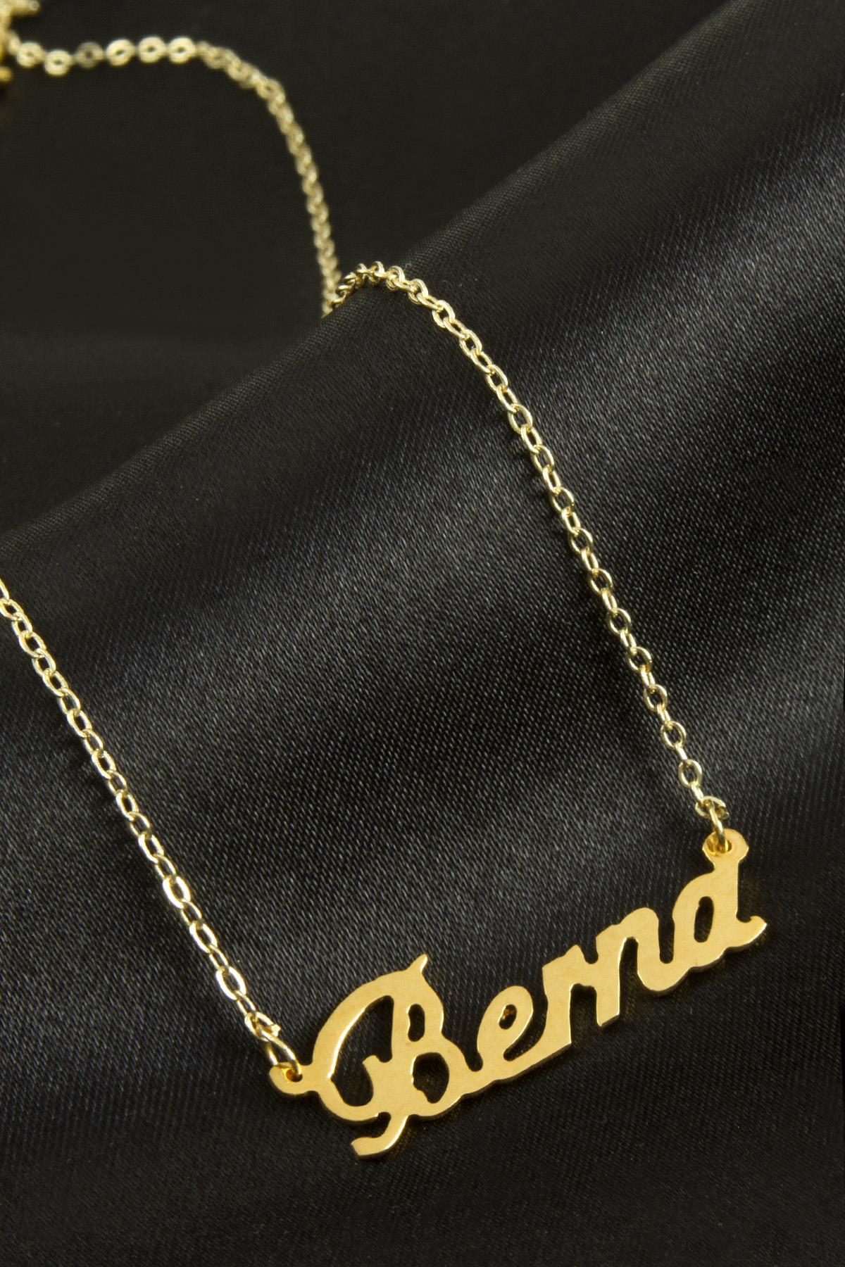 1201993_Berna-isimli-kolye-Kisiye-Ozel-2f5e.jpg Berna isimli kolye -Sarı - Görsel 1
