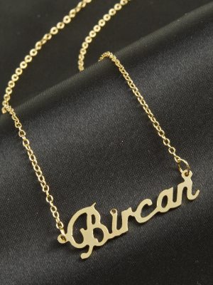 Bircan isimli kolye -Sarı