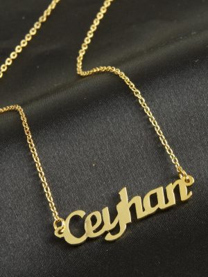 Ceyhan isimli kolye -Sarı