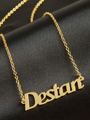 Destan isimli kolye -Sarı