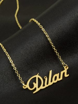 Dilan isimli kolye -Sarı