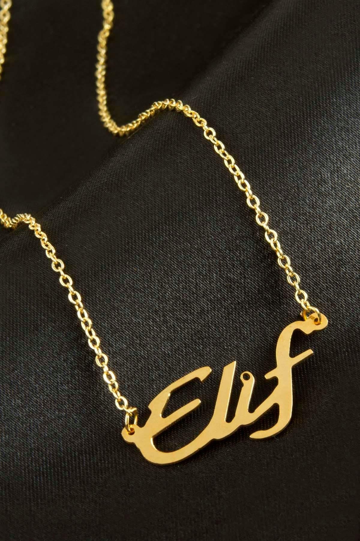 1202029_Elif-isimli-kolye-Kisiye-Ozel-8c27.jpg Elif isimli kolye -Sarı - Görsel 1