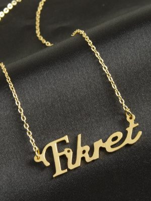 Fikret isimli kolye -Sarı