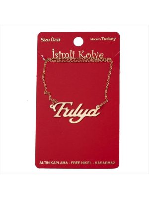 Fulya isimli kolye -Sarı