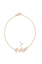 Fulya isimli kolye -Sarı - Görsel 2