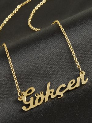 Gökçen isimli kolye -Sarı