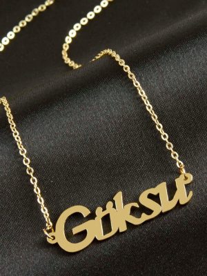 Göksu isimli kolye -Sarı