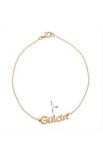 Gülçin isimli kolye -Sarı - Görsel 2