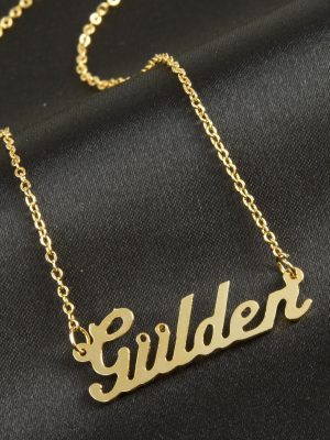 Gülden isimli kolye -Sarı