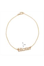 Hicran isimli kolye -Sarı